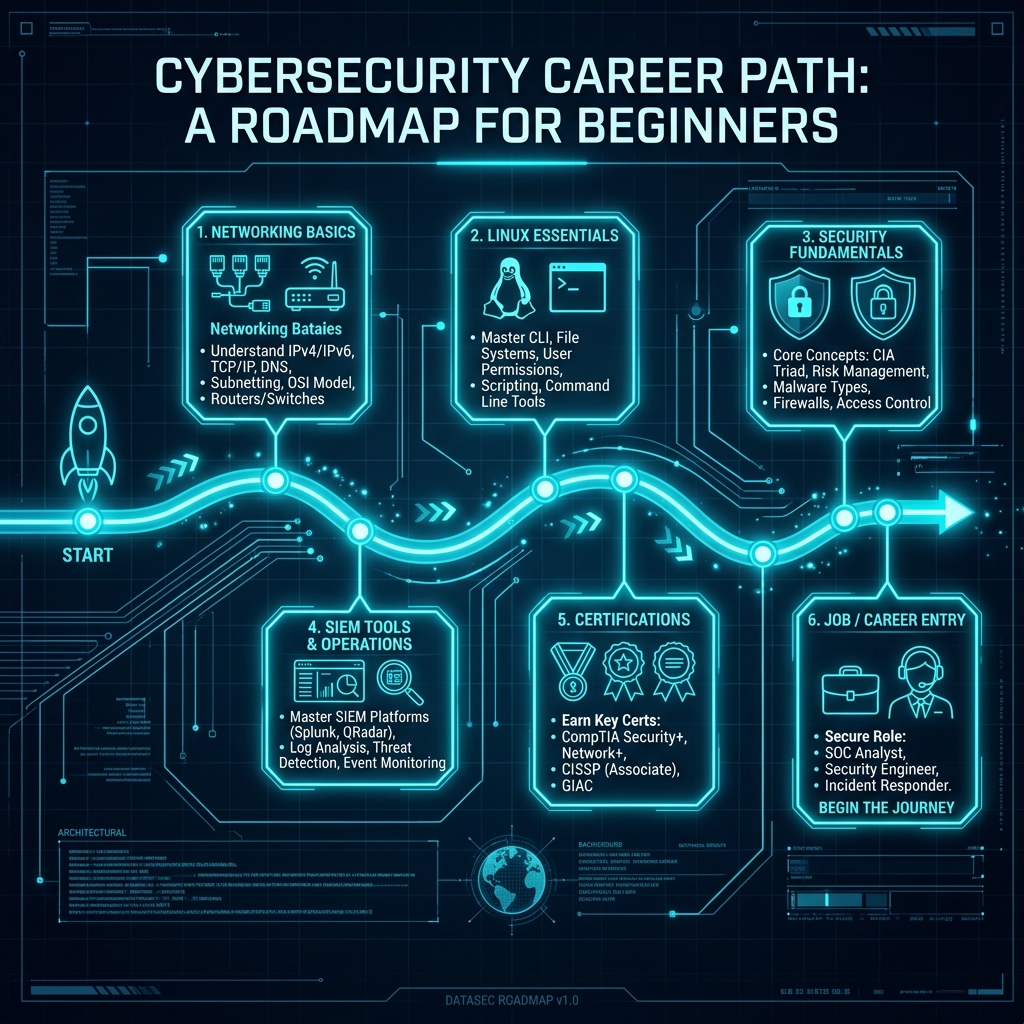SOC analyst career roadmap 2026 step by step